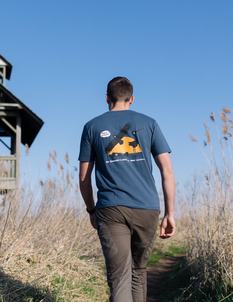 achterkant t-shirt Groninger Landschap