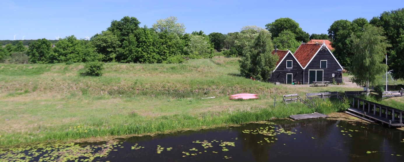 veldstation in de natuur