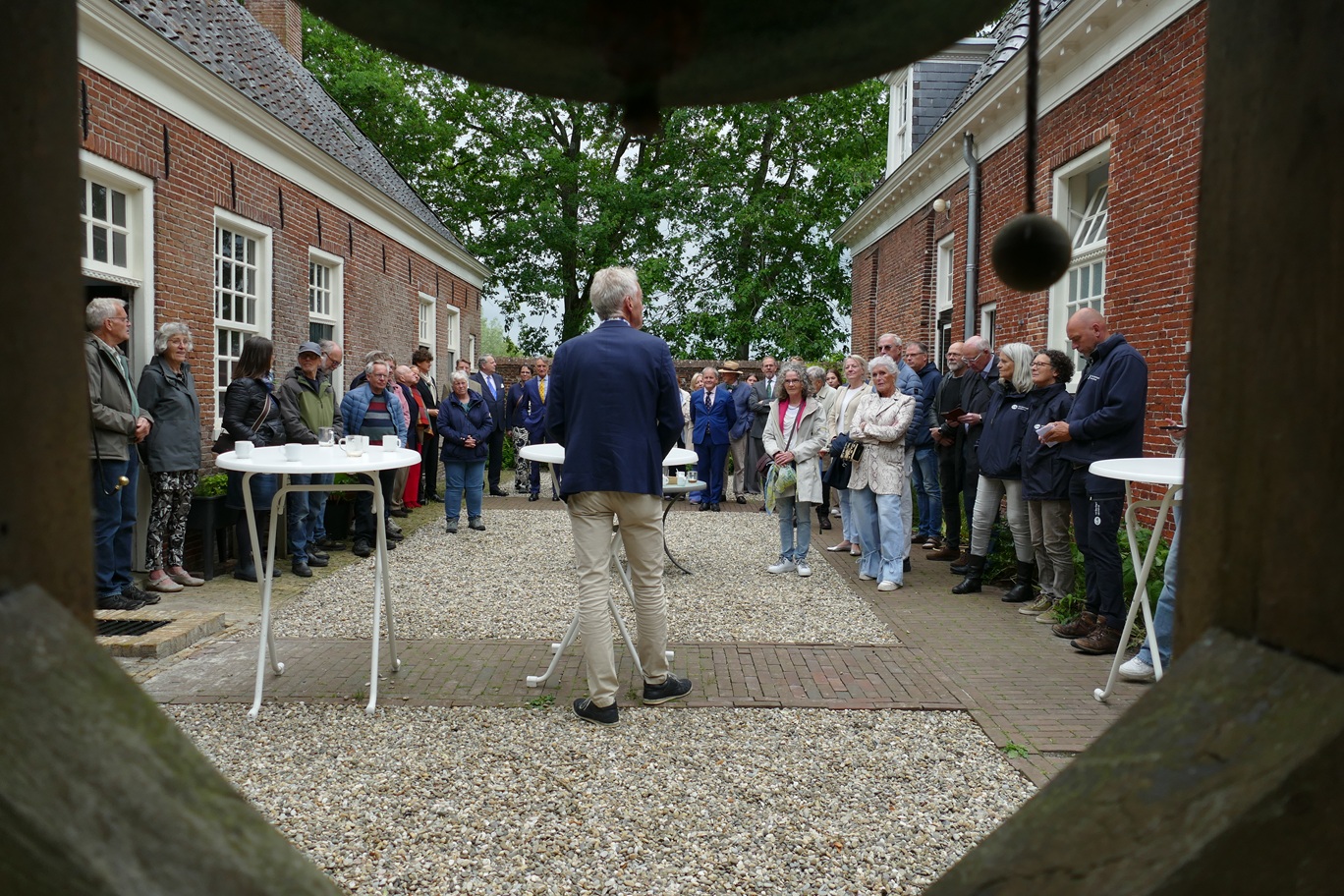 Oplevering tuinsieraden Welgelegen - toespraak Marco