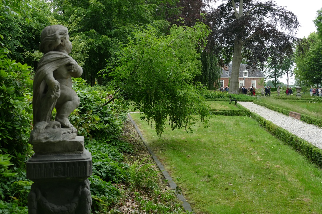 Tuinbeeld puto bij Welgelegen